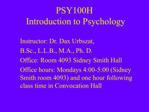 Abnormal Psychology