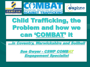 please click here - Combat Trafficking