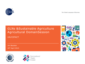 GLNs and Sustainable Agriculture