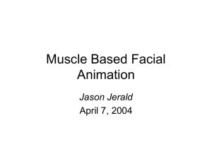 Muscle Based Facial Animation