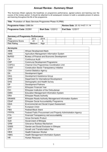 c: detailed output scoring - Department for International Development