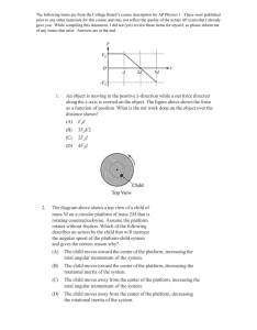 AP Physics 1 released questions, course