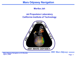 2001 Mars Odyssey