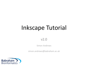 Inkscape Tutorial  - Babraham Bioinformatics