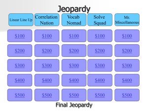 Jeopardy