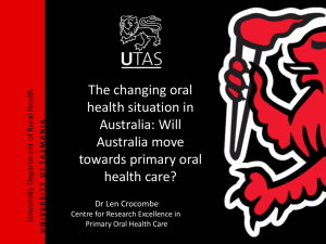 Primary Oral Health Care