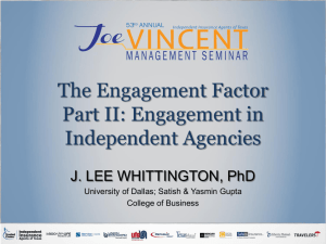 Antecedents to Engagement