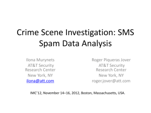 Crime Scene Investigation: SMS Spam Data Analysis