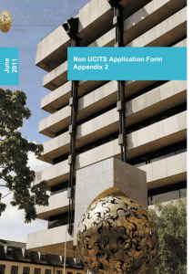 Non UCITS Appendix 2 Investment Restrictions (NU 13)