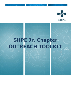 SHPE Jr. Chapter Outreach Toolkit