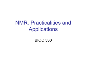 NMR II (RK)