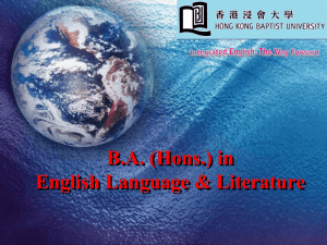 Integrated English: The Way Forward