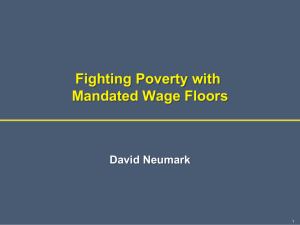 Do Minimum Wages Help the Poor?