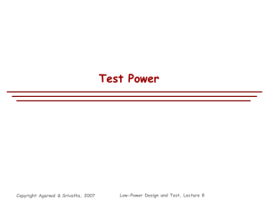 Test power