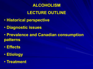 Реферат: Alcoholism Essay Research Paper alcoholismDefinitions and causal