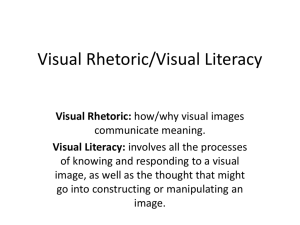 Visual Rhetoric Overview PPT