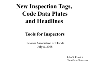 FEA 7-8-08 - Code Data Plate