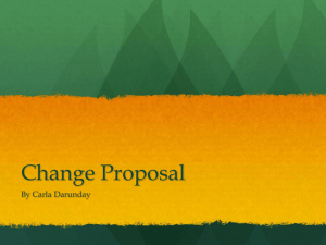 Change Proposal - ASL With Mrs. D