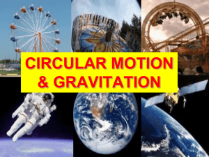 circular & gravitation student handout