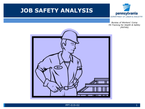 job safety analysis