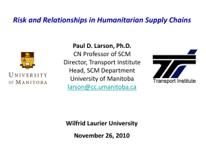 WLU-Nov-26PaulLArson - Wilfrid Laurier University