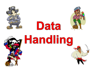 Data Handling Revision PowerPoint