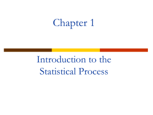 Chapter 1 Statistics: The Art and Science of Learning from Data