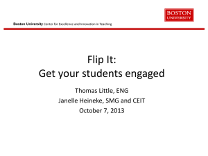 Flip It: Get your students engaged