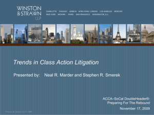 What is a “No-Injury Product Liability” class action?