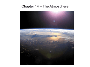 Chapter 14 atmosphere - San Diego Miramar College