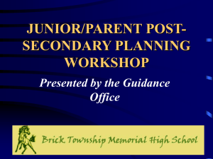 junior/parent conference
