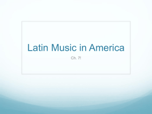 Latin Music in America