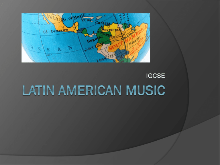 Who Started Latin American Music