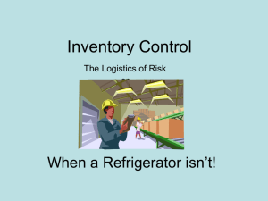 Inventory Control