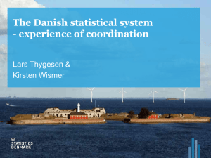 Annex C3.6 The Danish statistical system