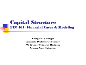 Capital structure