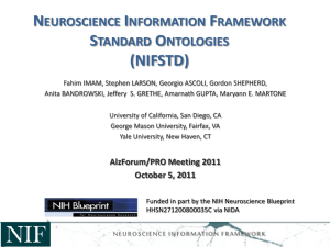 Neuroscience Information Framework