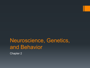 Neuroscience, Genetics, and Behavior