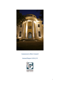 Annual Report 2014/15 - Home » Gannawarra Shire Council