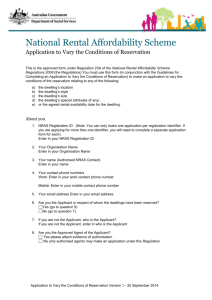 Application to Vary the Conditions of Reservation Accessible