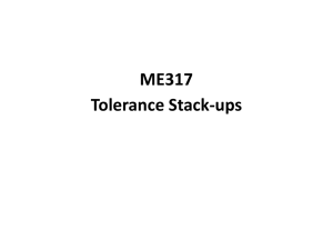 ME317 Tolerance Stack-ups - Rose