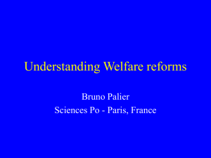 Understanding Welfare reforms