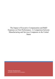 The Impact of Executive Compensation and R&D Expenses on Firm