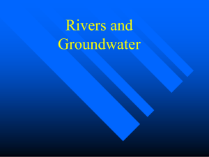 Rivers and Groundwater
