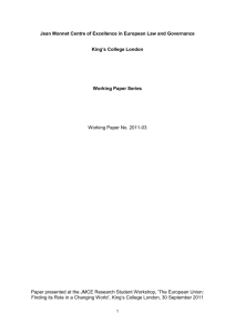Working Paper No. 2011-03