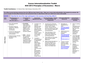 Toolkit - ECO 2013 Principles of Economics