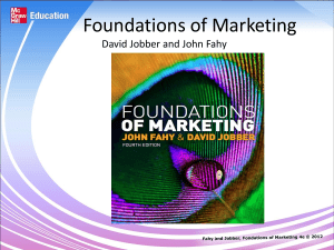 Chapter 2 The Global Marketing Environment