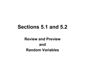 Section 5.1 - Gordon State College