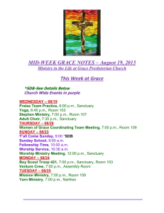 Mid-Week Grace Notes08-19-15 - Grace Presbyterian Church of