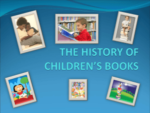 thehistoryofchildrensbooks UNE